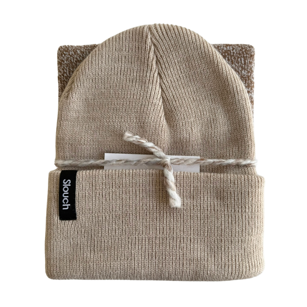 Beige, Heather Copper, and Trail Beanie Bundle
