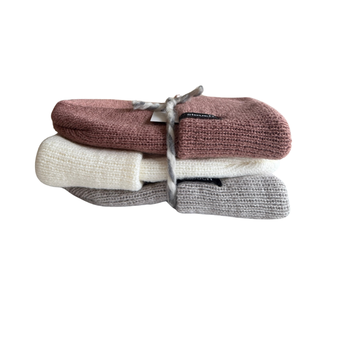 Clay, Cloud, & Oat Beanie Bundle for Infants, Toddler, and Adults