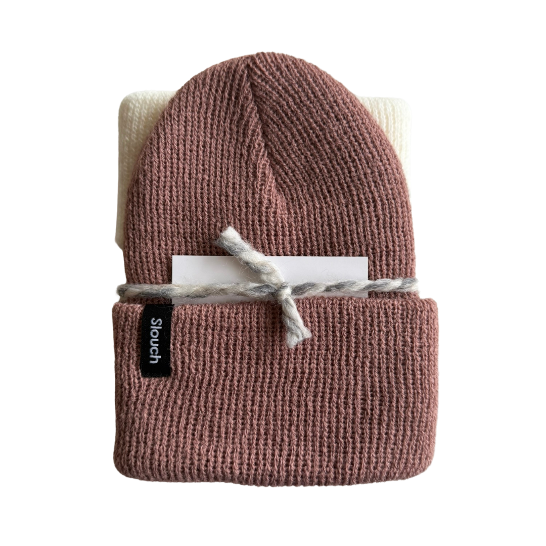 Clay, Cloud, & Oat Beanie Bundle for Infants, Toddler, and Adults