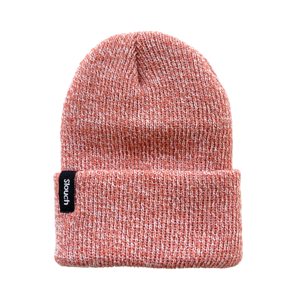 Coral Knit Cuff Beanie for Infants, Toddlers, and Adults