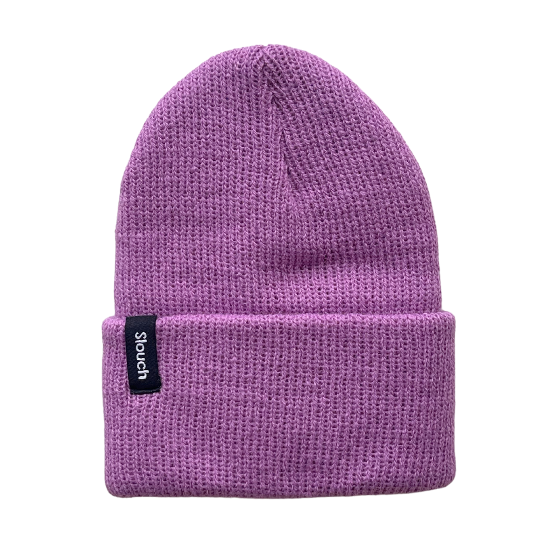 Orchid Knit Cuff Beanie – Slouch Headwear1