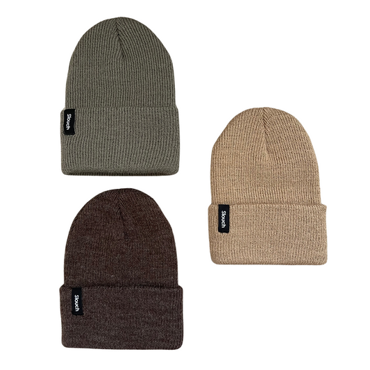 Cliff, Sand & Trail Knit Cuff Beanie Bundle