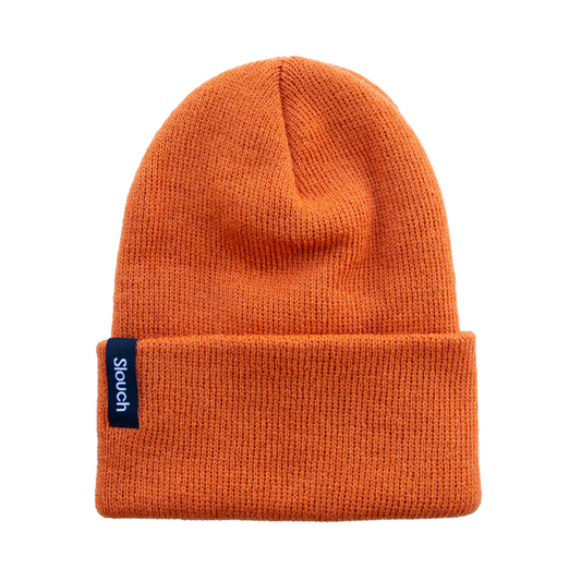 Apricot Knit Cuff Beanie