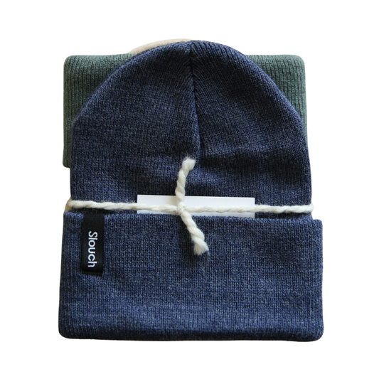 Toddler Beanie Bundle - Denim, Ocean, & Beige