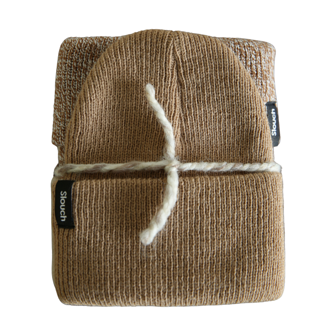 Infant Beanie Bundle - Sand, Heather Copper, & Moon