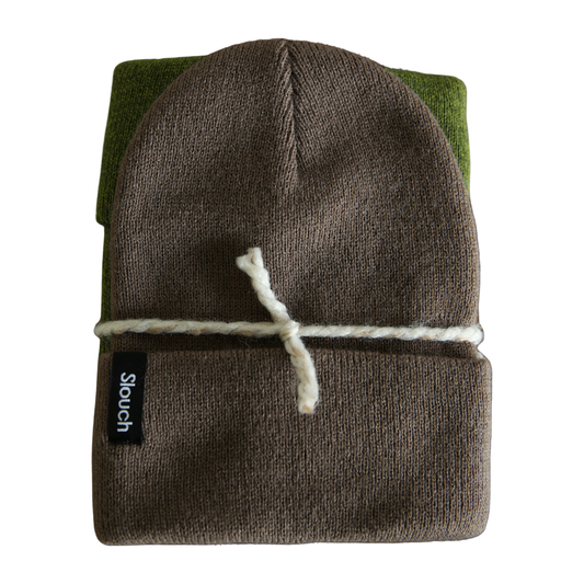 Toddler Beanie Bundle - Walnut, Heather Green, & Oat